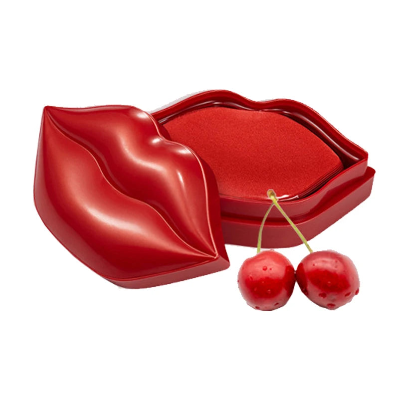 Maschera Labbra Cherry Idratante, Antietà & Collagene - 20 Pezzi