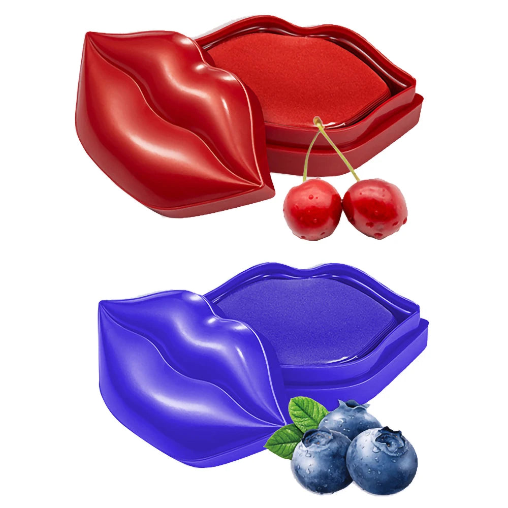 Maschera Labbra Cherry Idratante, Antietà & Collagene - 20 Pezzi