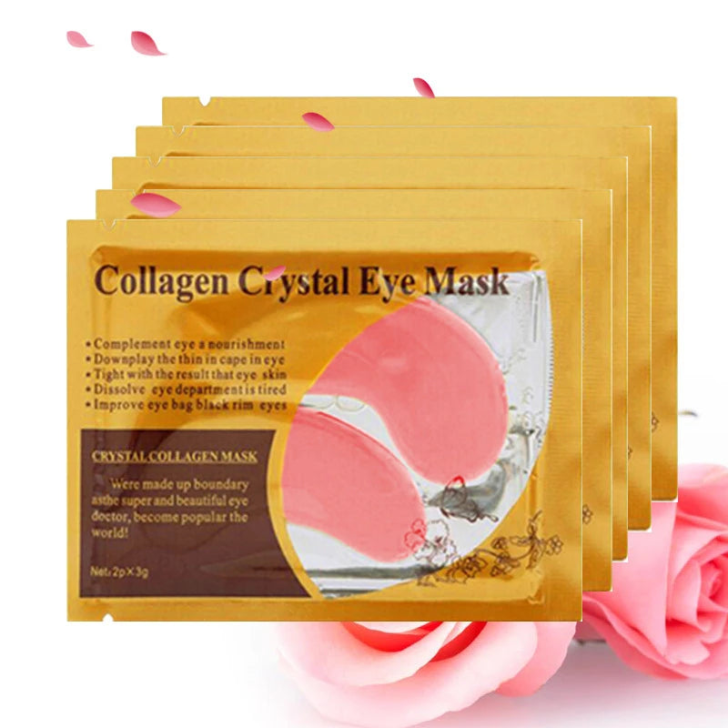 Maschere Occhi al Collagen (10 Paia) - Idratanti, Anti-Occhiaie e Anti-Età