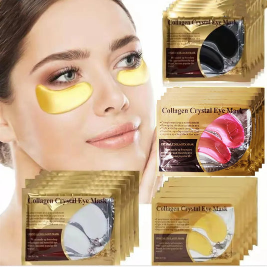 Maschere Occhi al Collagen (10 Paia) - Idratanti, Anti-Occhiaie e Anti-Età